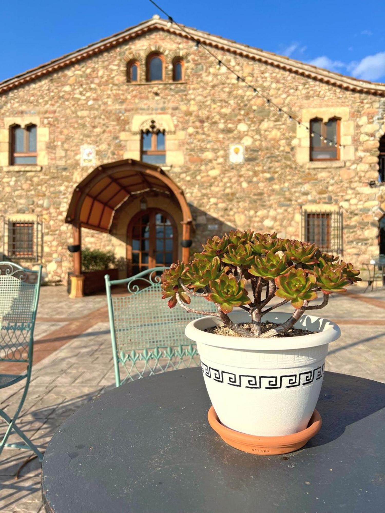 Gasthaus Mas Segart Santa María de Palautordera Exterior foto