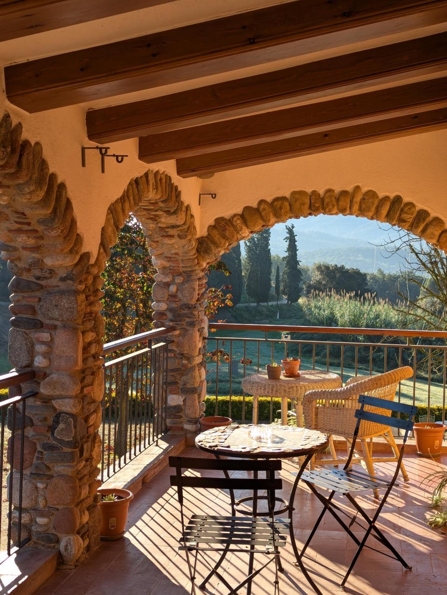 Gasthaus Mas Segart Santa María de Palautordera Exterior foto